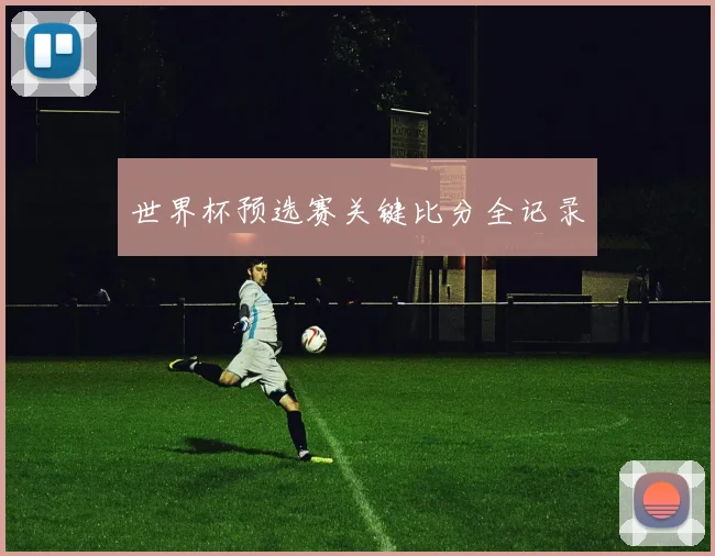 世界杯预选赛关键比分全记录