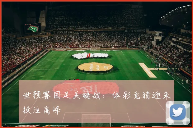 世预赛国足关键战，体彩竞猜迎来投注高峰