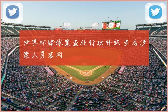 世界杯赌球案查处行动升级 多名涉案人员落网