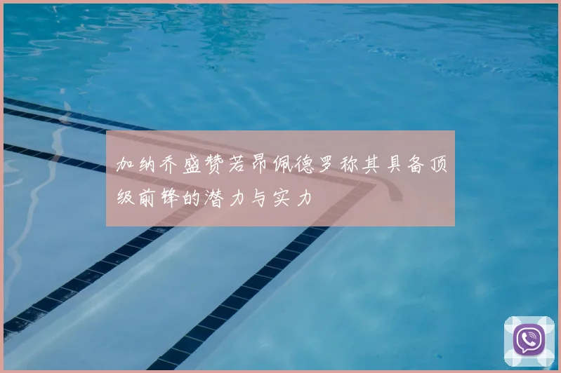 加纳乔盛赞若昂佩德罗称其具备顶级前锋的潜力与实力